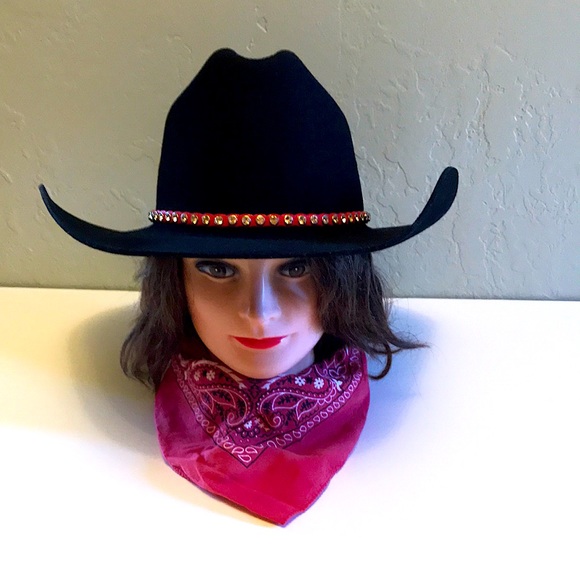 Bailey black cowboy hat main image 2